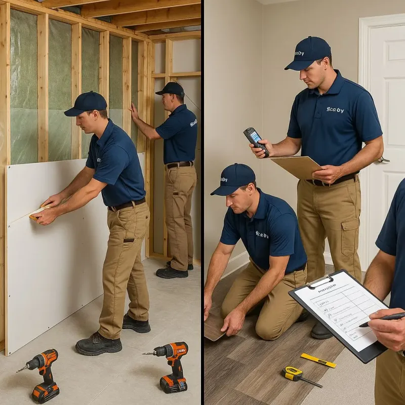 Repairs and Reconstruction process in Orleans, IN